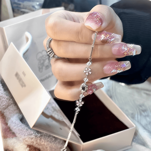 pulsera con hello kitty