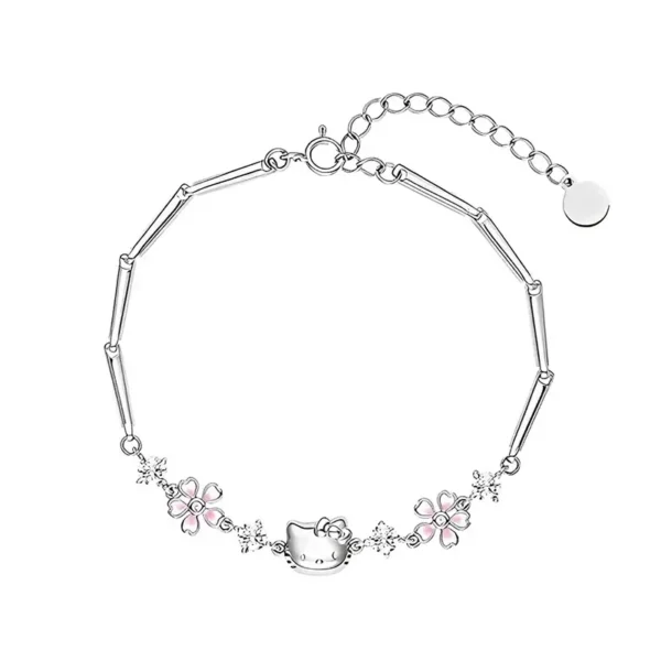 pulsera con hello kitty