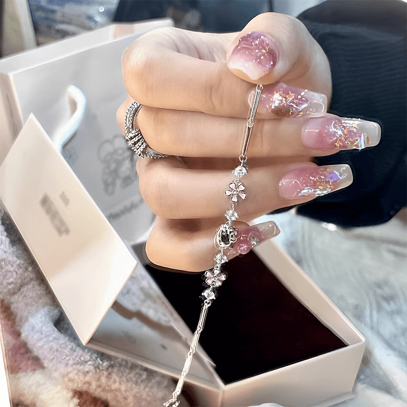 pulsera con hello kitty