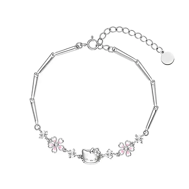 pulsera con hello kitty