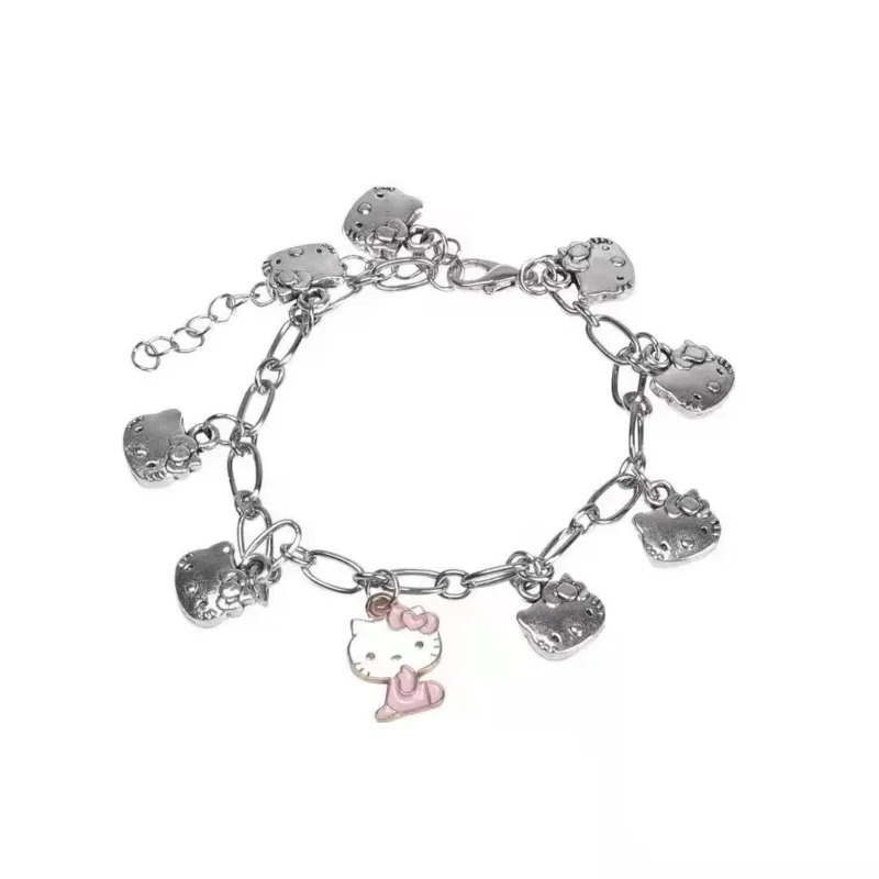 pulsera hello kitty rosa