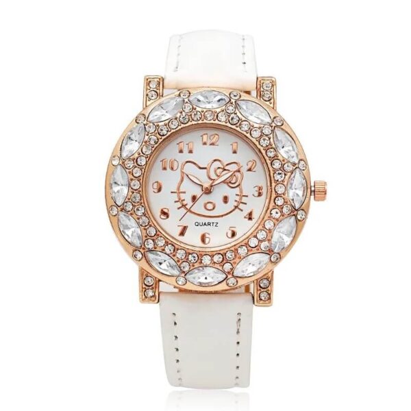 reloj hello kitty blanco