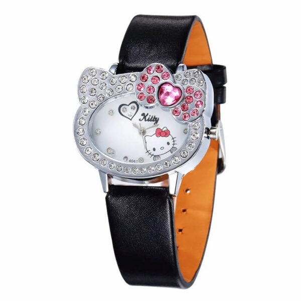 reloj hello kitty cuero