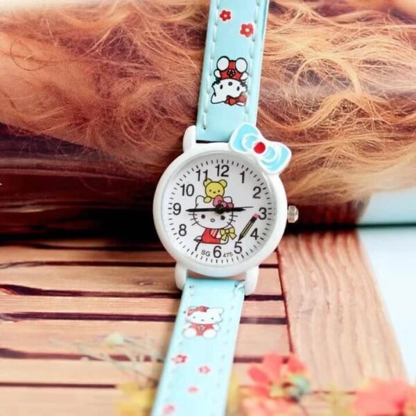 reloj hello kitty kawaii azul