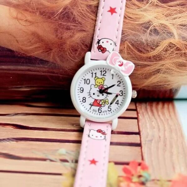 reloj hello kitty kawaii rosa