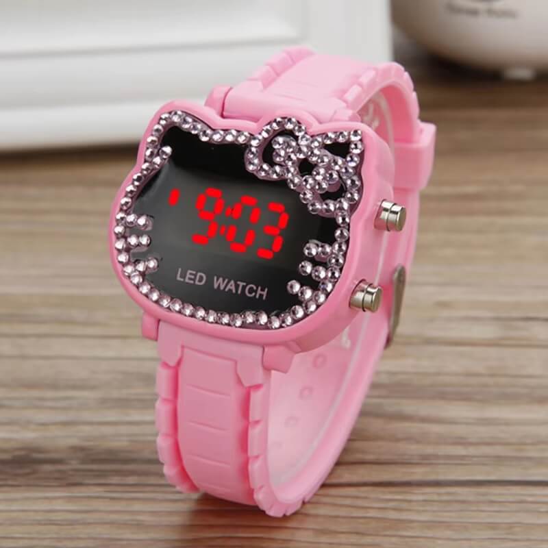 reloj hello kitty niño rosa reloj hello kitty niño rosa