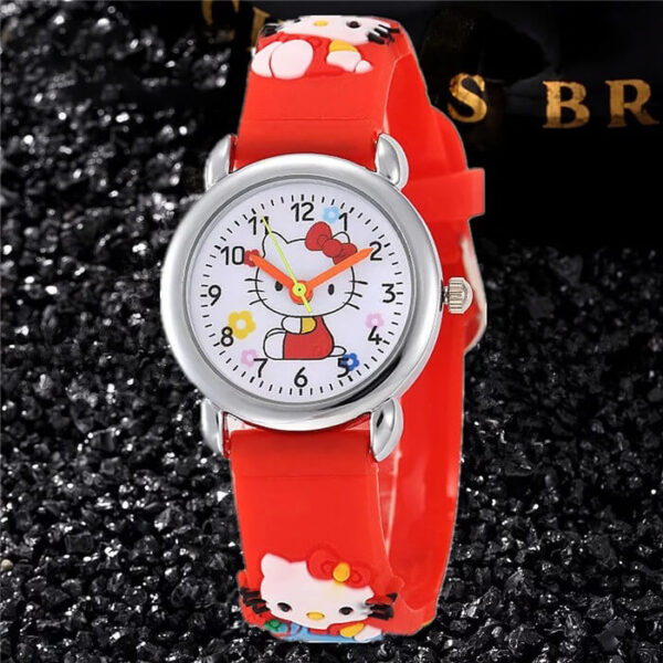 reloj hello kitty original rojo