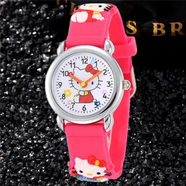 reloj hello kitty original rosa