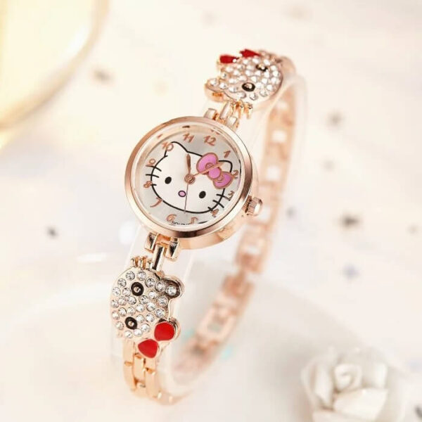 reloj hello kitty rojo