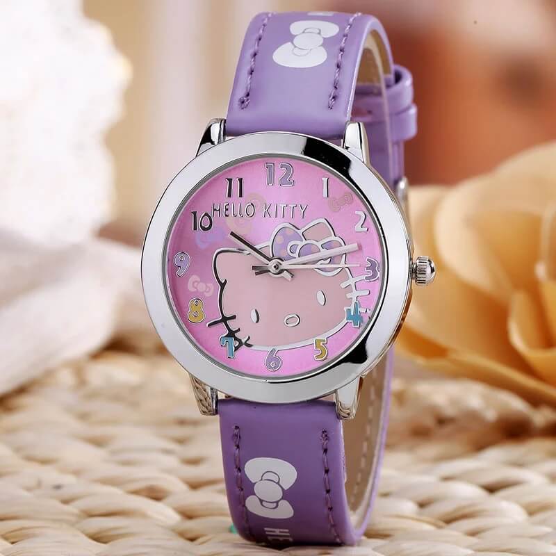 reloj hello kitty violeta reloj hello kitty violeta