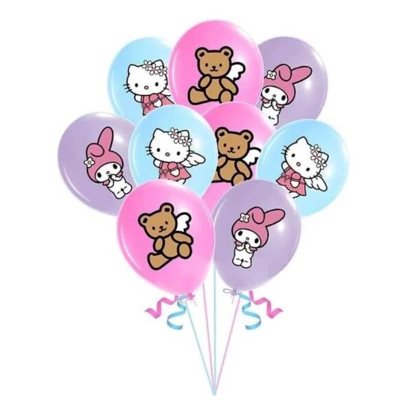 set globos hello kitty osos
