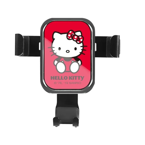 soporte para teléfono hello kitty rojo